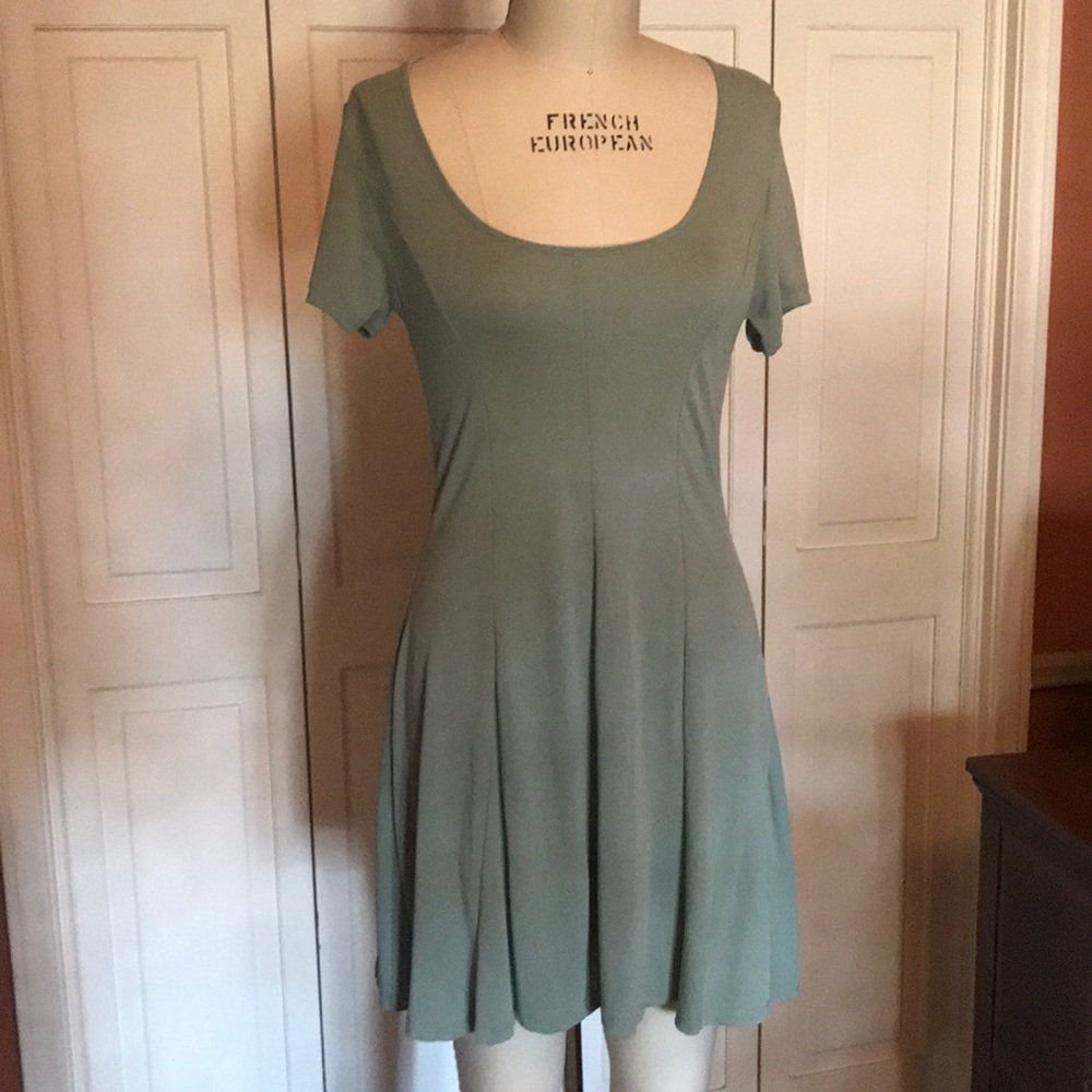 NWT Olive Green Skater Dress